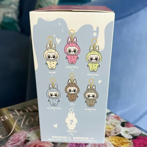 NIB Authentic Pop Mart Exciting Macaron Sea Salt Coconut Labubu Vinyl Pendant - Picture 5 of 12